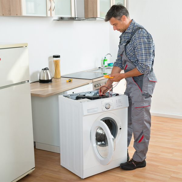 can you walk me through the steps of troubleshooting my washer issue in Pine Grove Mills